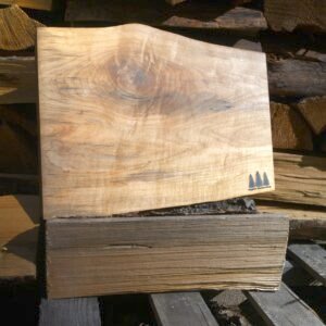 live edge maple cutting board